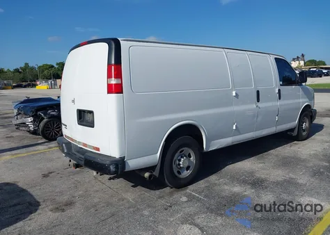 2013 Chevrolet Express 2500 Work Van from USA, damaged, VIN 1GCWGGBA2D1151653